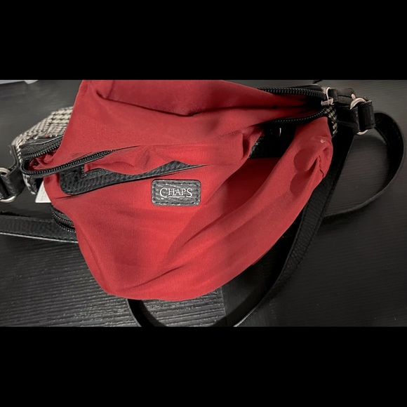 𐙚⋆˚✿˖° Chaps Houndstooth Black/White shoulder Bag 𐙚⋆˚✿˖° - Picture 10 of 10